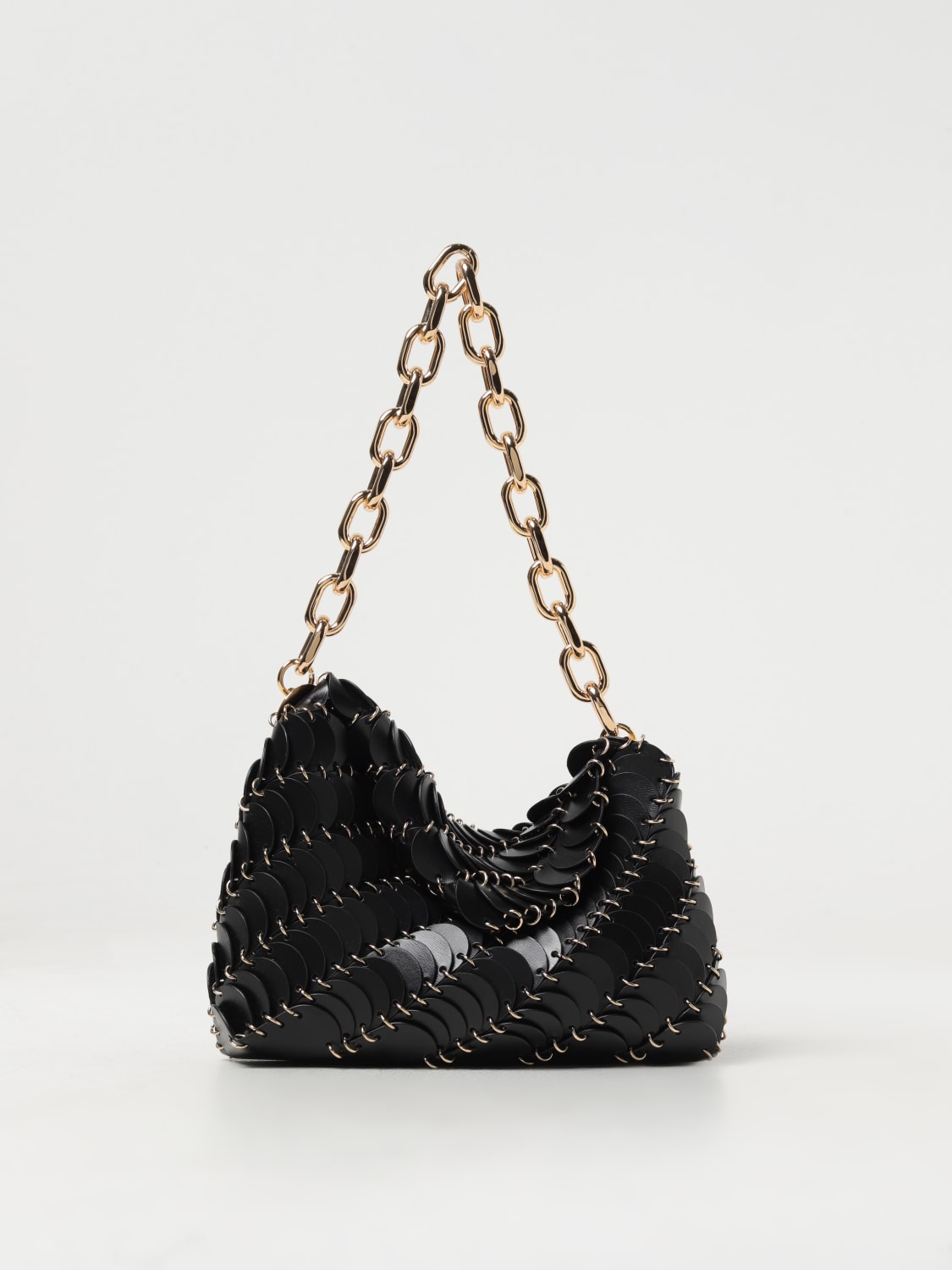 RABANNE BOLSO DE HOMBRO: Bolso de hombro mujer Rabanne, Negro - Img 1