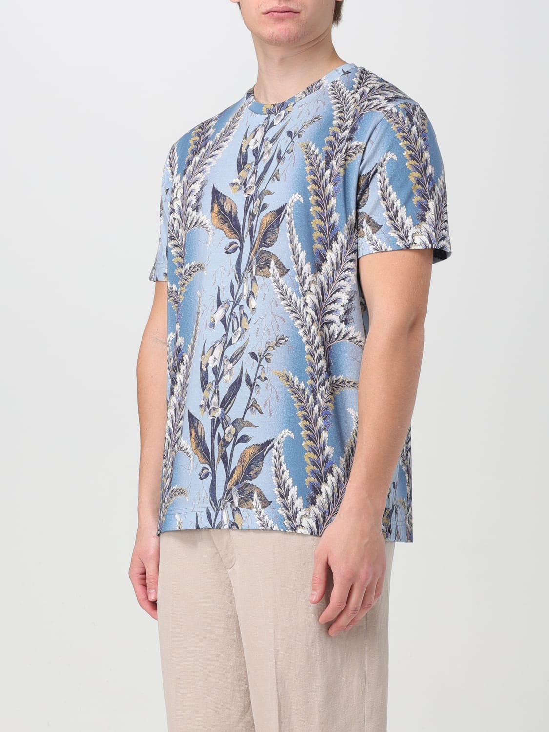 ETRO CAMISETA: Camiseta hombre Etro, Azul Oscuro - Img 4