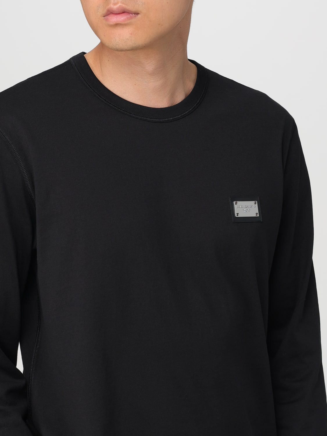 Dolce & Gabbana Outlet: T-shirt men - Black | Dolce