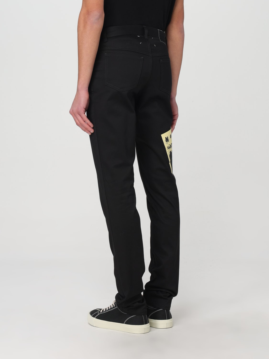 MAISON MARGIELA PANTS: Pants men Maison Margiela, Black - Img 3