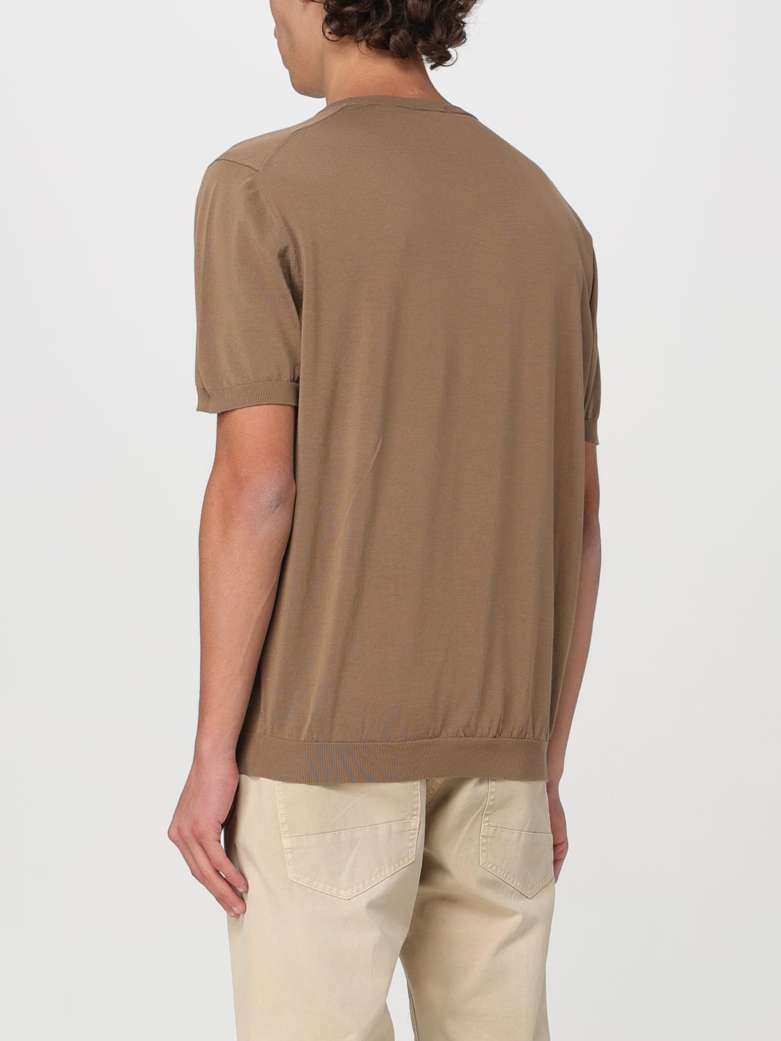 DRUMOHR T-SHIRT: T-shirt men Drumohr, Brown - Img 2