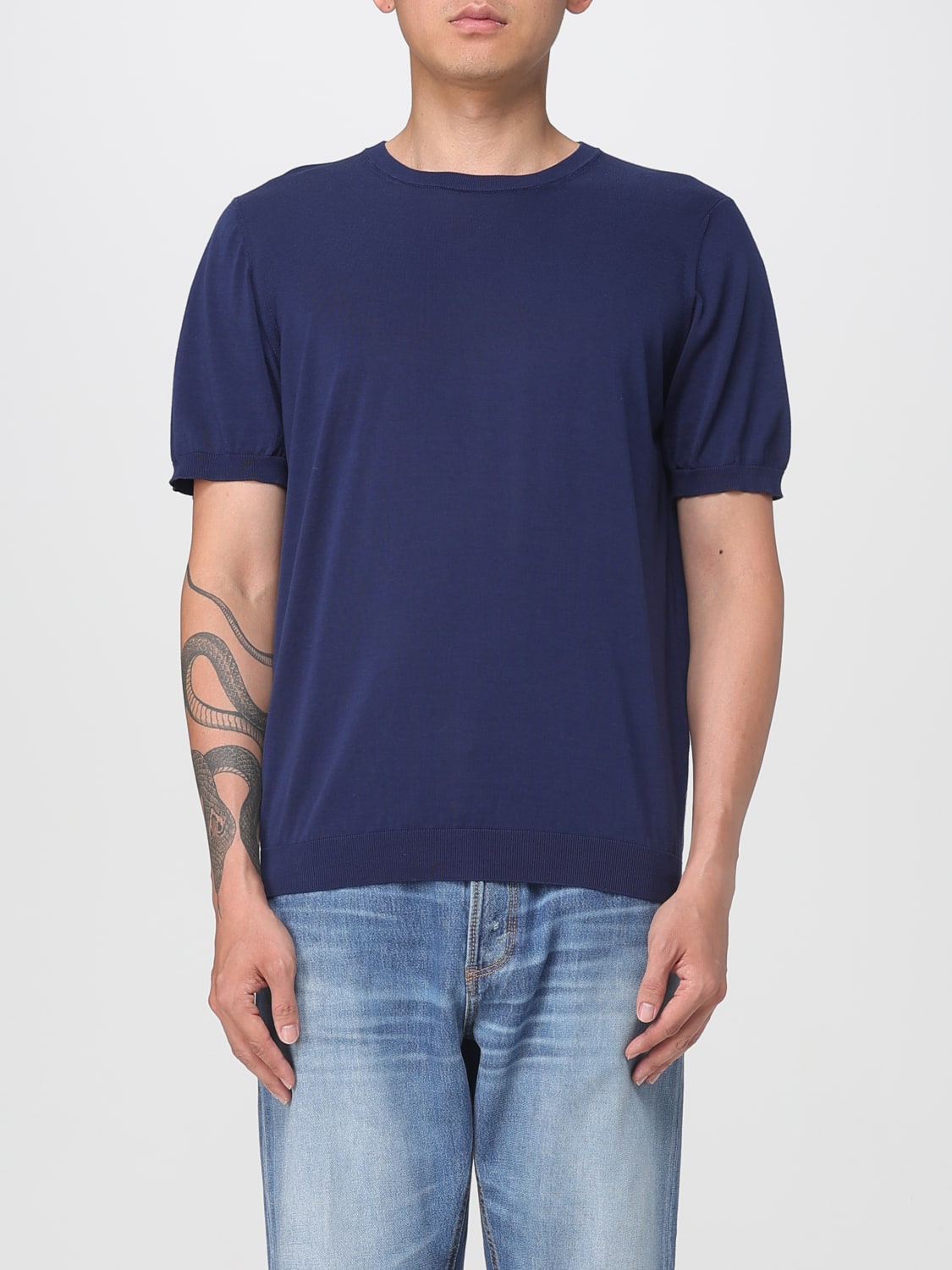 DRUMOHR CAMISETA: Camiseta hombre Drumohr, Azul Oscuro 1 - Img 1