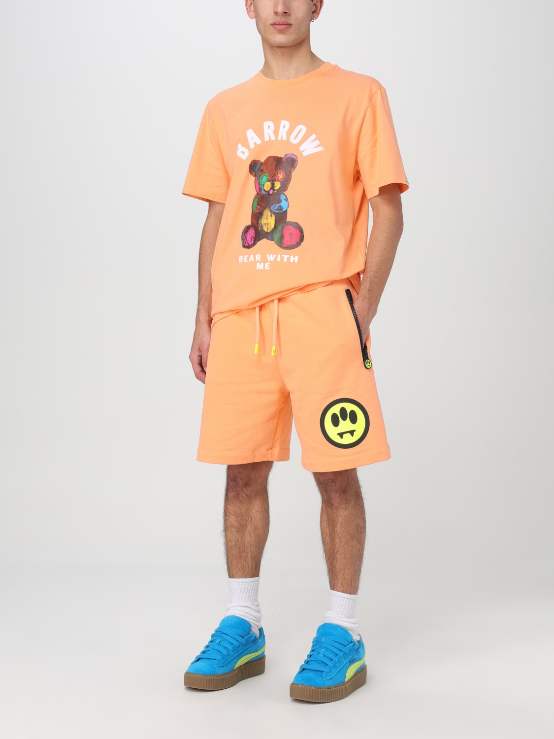 BARROW T-SHIRT: T-shirt men Barrow, Orange - Img 2