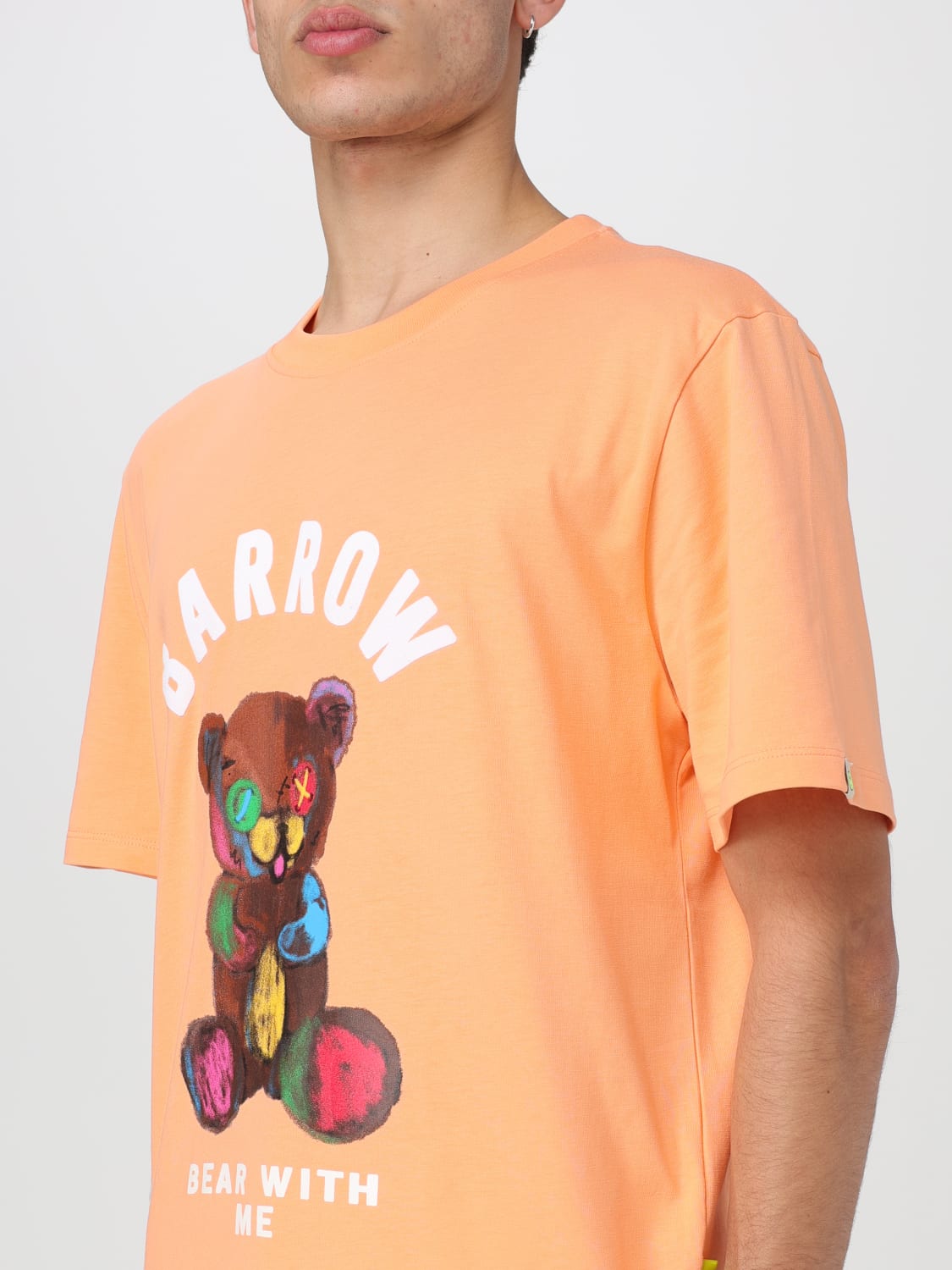 BARROW T-SHIRT: T-shirt men Barrow, Orange - Img 4