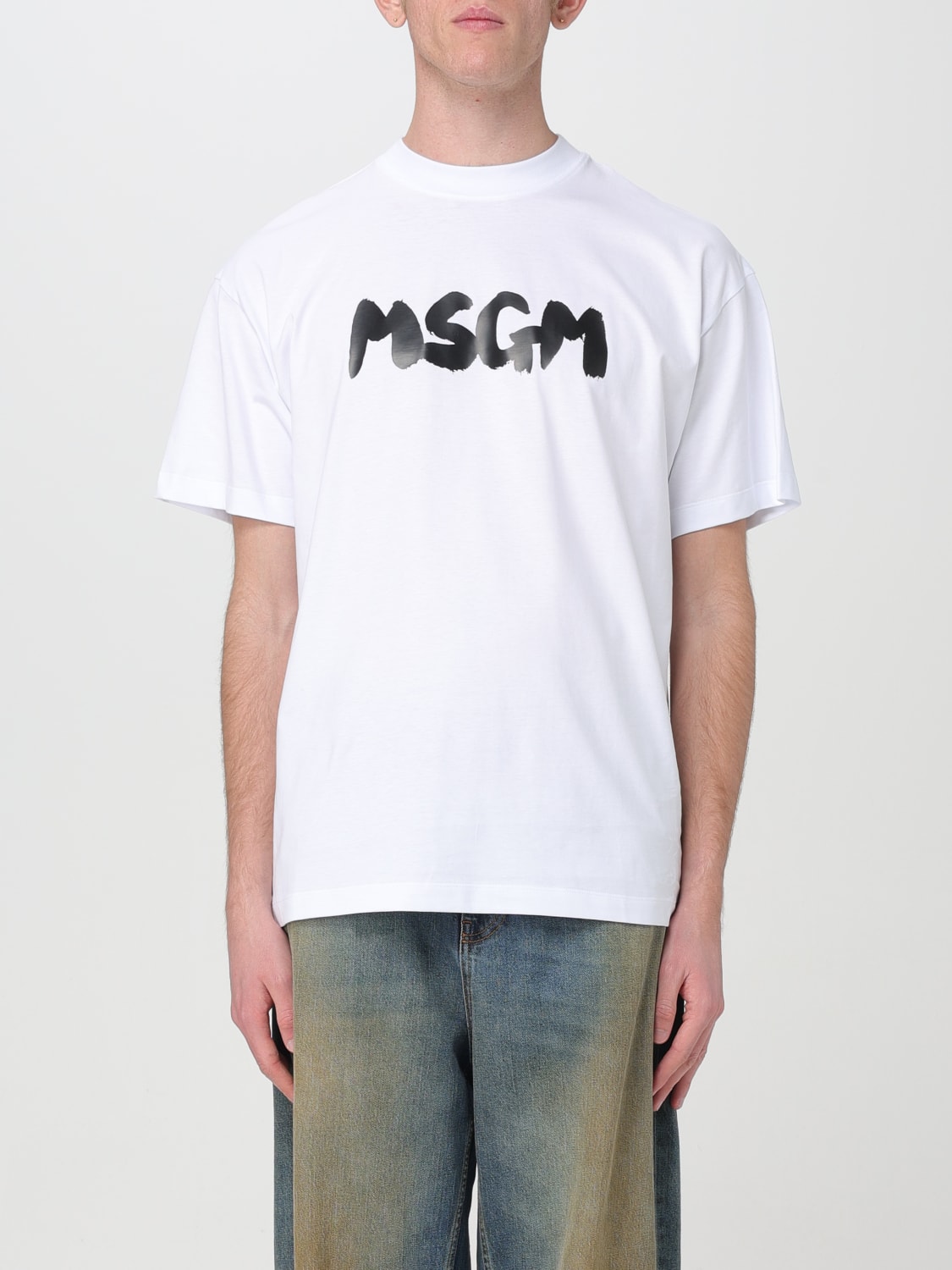 Giglio T-shirt di cotone MSGM