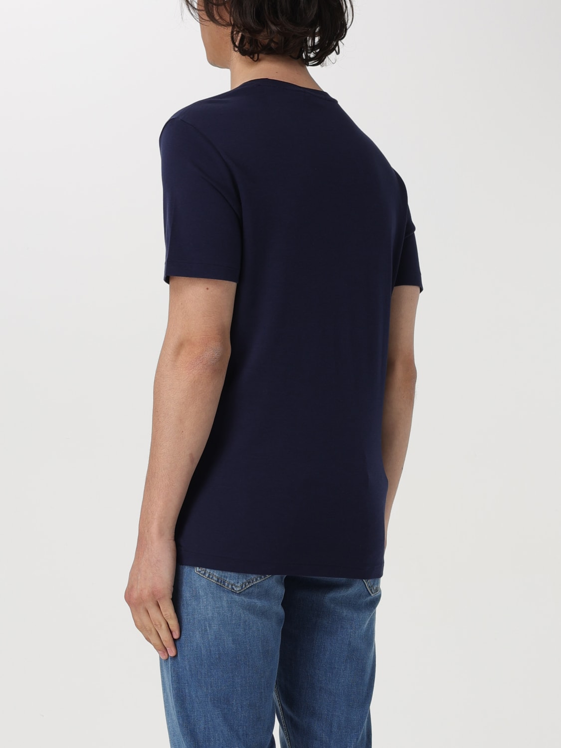 POLO RALPH LAUREN T-SHIRT: T-shirt men Polo Ralph Lauren, Blue - Img 2