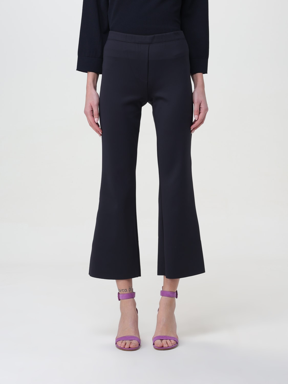 LIVIANA CONTI PANTS: Pants woman Liviana Conti, Blue - Img 1