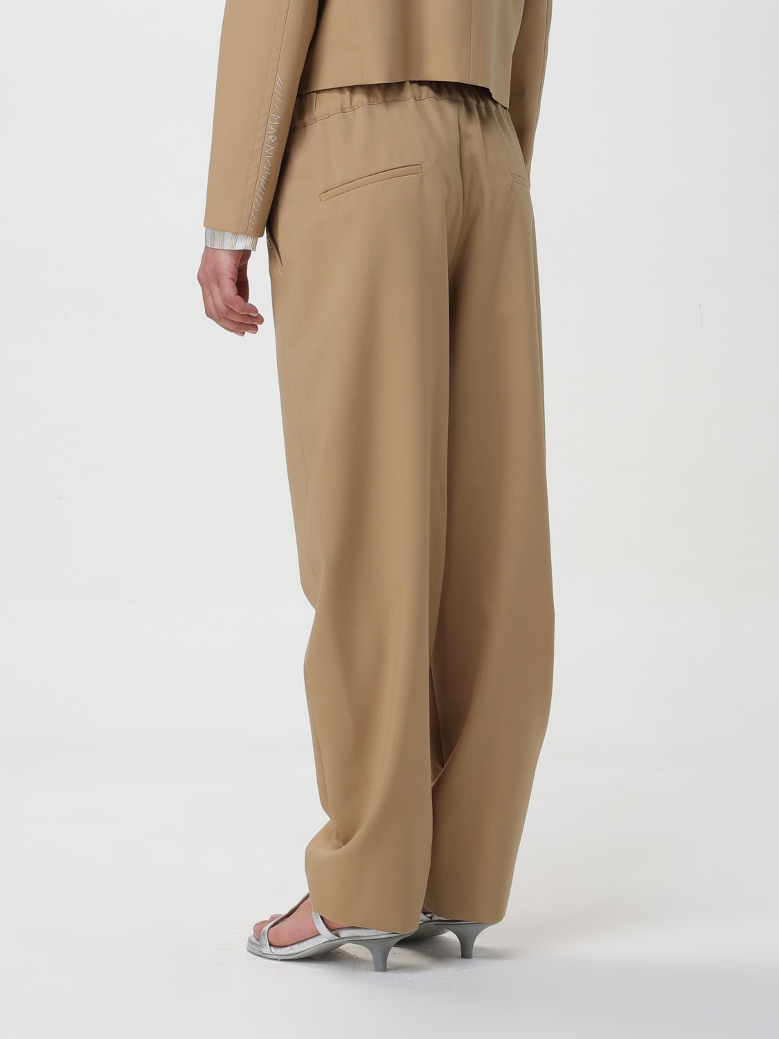 パンツ MARNI Woman Pants Camel PAMA0482SUTW839 00W75 Marni Outlet: Pants woman - Camel | Marni pants