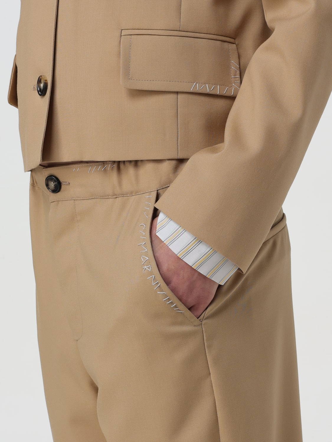 パンツ MARNI Woman Pants Camel PAMA0482SUTW839 00W75 Marni Outlet: Pants woman - Camel | Marni pants