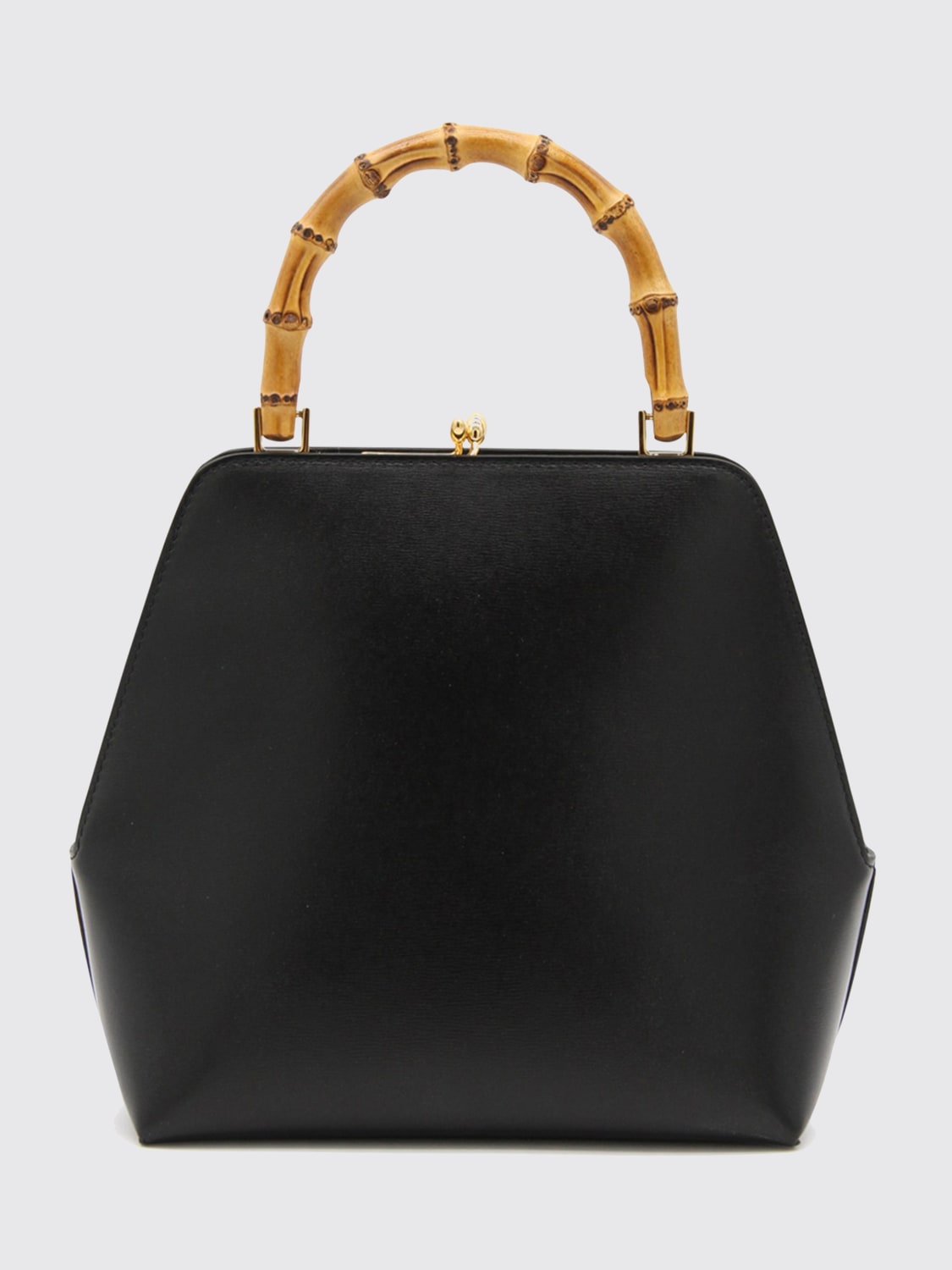 JIL SANDER BORSA A MANO: Borsa a mano Goji Bamboo Jil Sander, Nero - Img 2