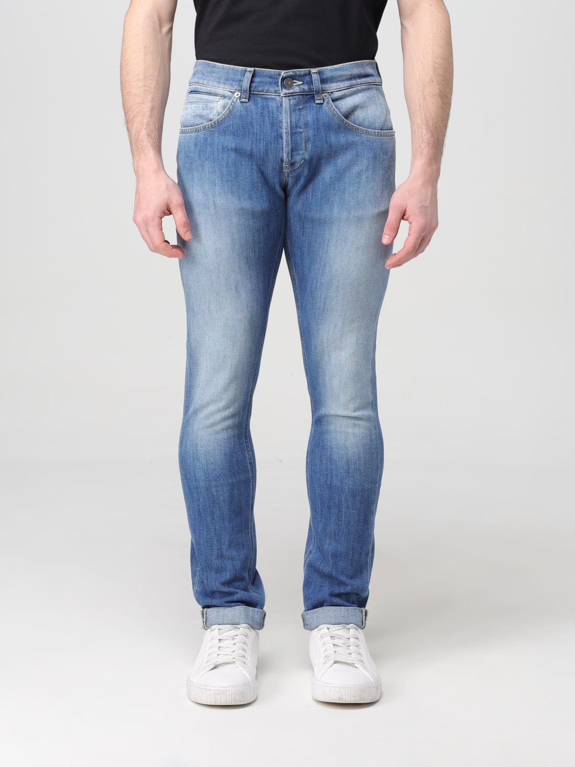 DONDUP JEANS: Jeans men Dondup, Blue - Img 1