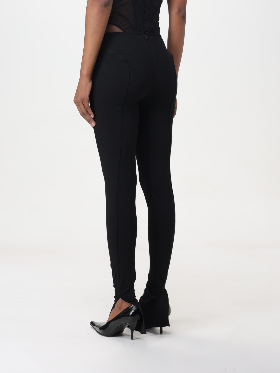 MUGLER PANTS: Pants woman Mugler, Black - Img 3