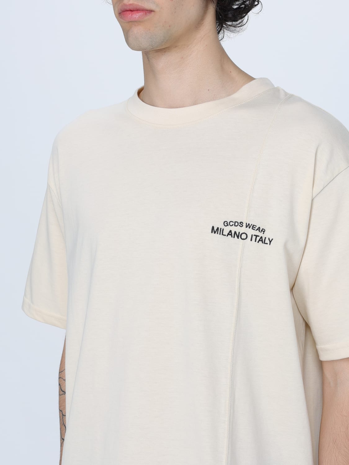 Tシャツ・カットソー GCDS Men T-shirt White A2CM2300JE7 10 Gcds Short T-Shirt in White for Men | Lyst