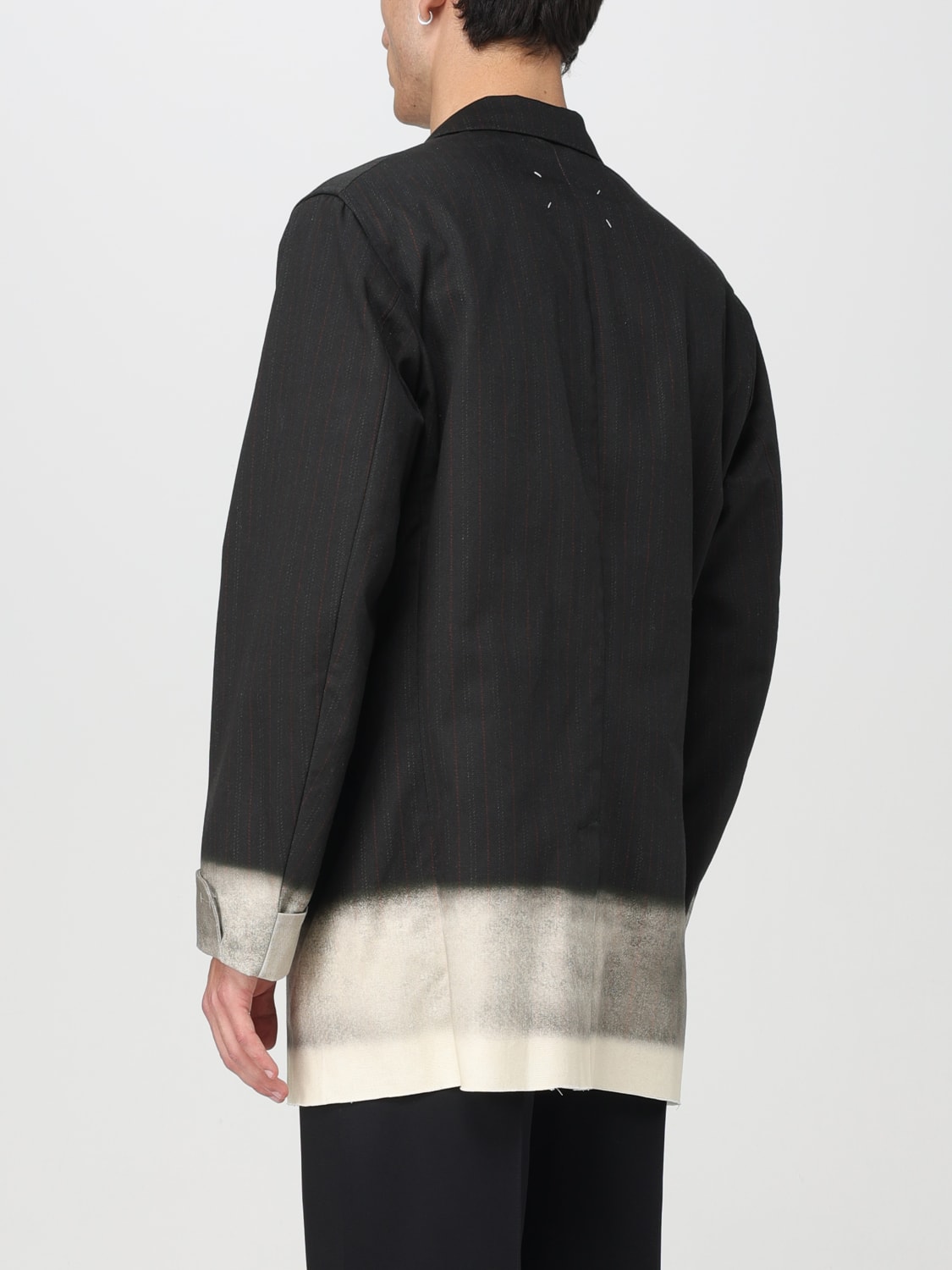 MAISON MARGIELA BLAZER: Blazer a monopetto Maison Margiela, Marrone - Img 3