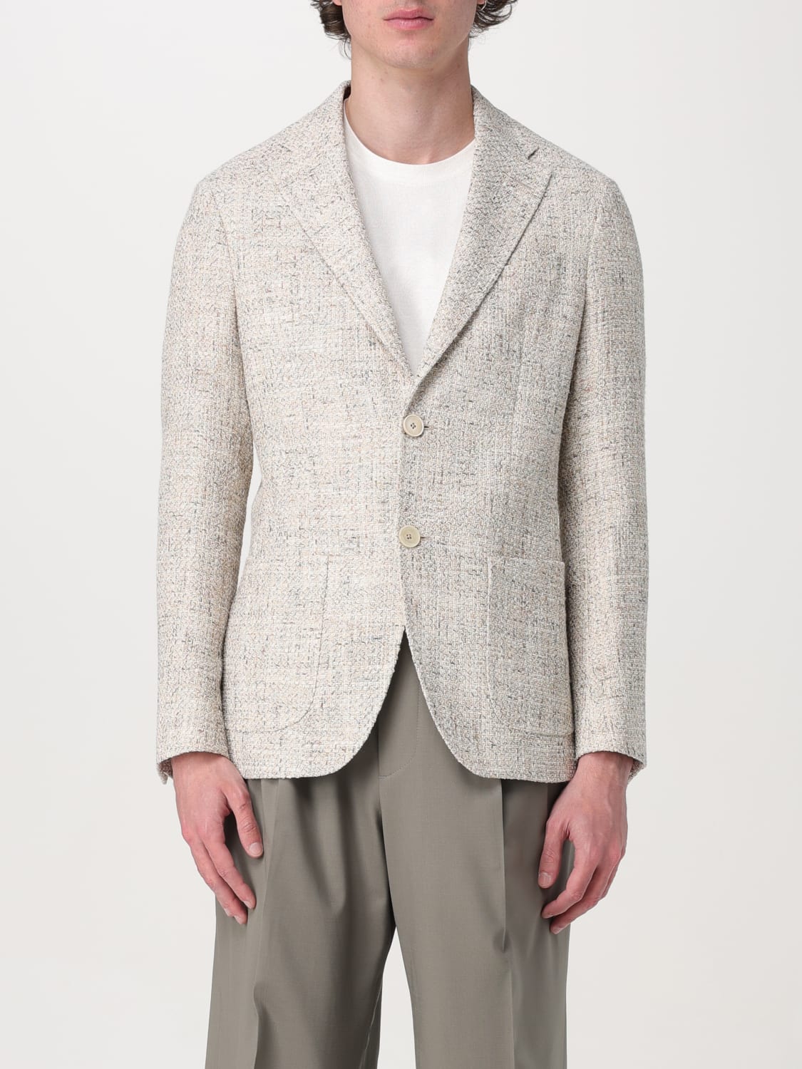 ETRO BLAZER: Etro men's blazer, Gnawed Blue - Img 1