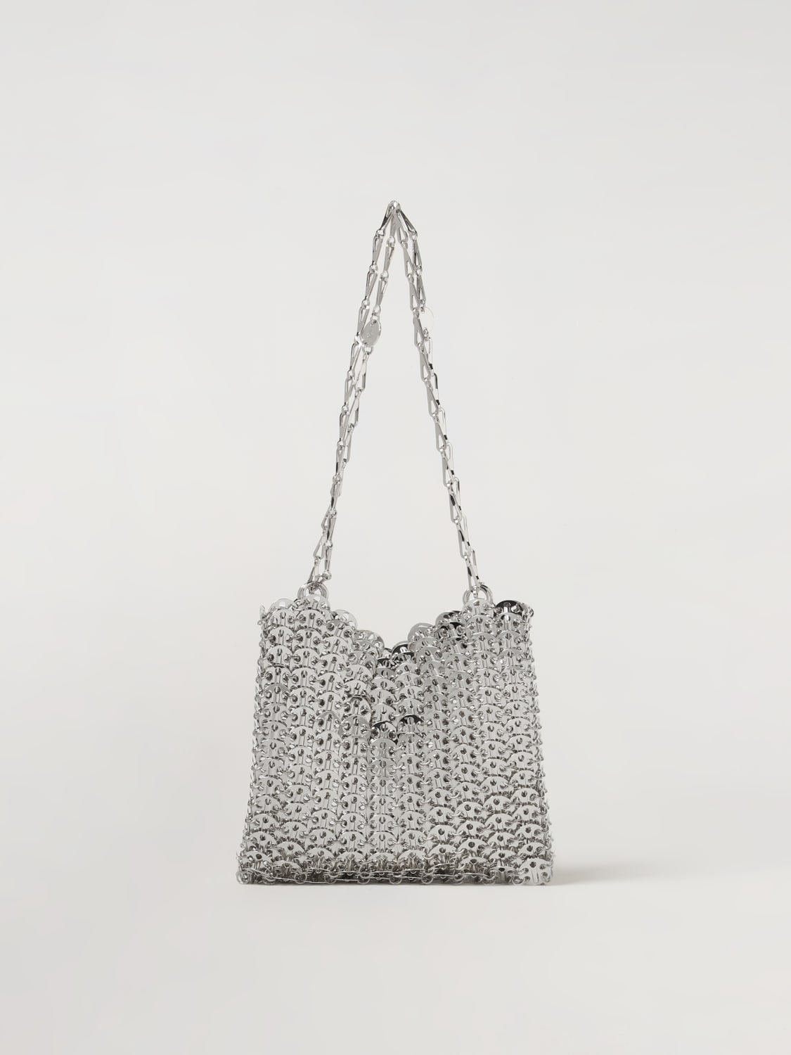 ショルダーバッグ・ポシェット RABANNE Woman Shoulder bag Silver 19ESS0007MET001 P040 RABANNE: Shoulder bag woman Paco - Silver | Rabanne mini bag