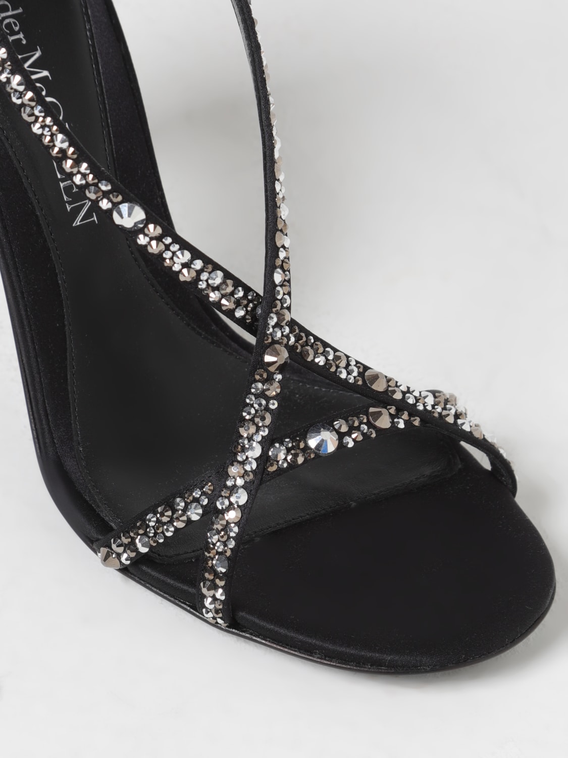 ALEXANDER MCQUEEN HEELED SANDALS: Heeled sandals woman Alexander McQueen, Black - Img 4