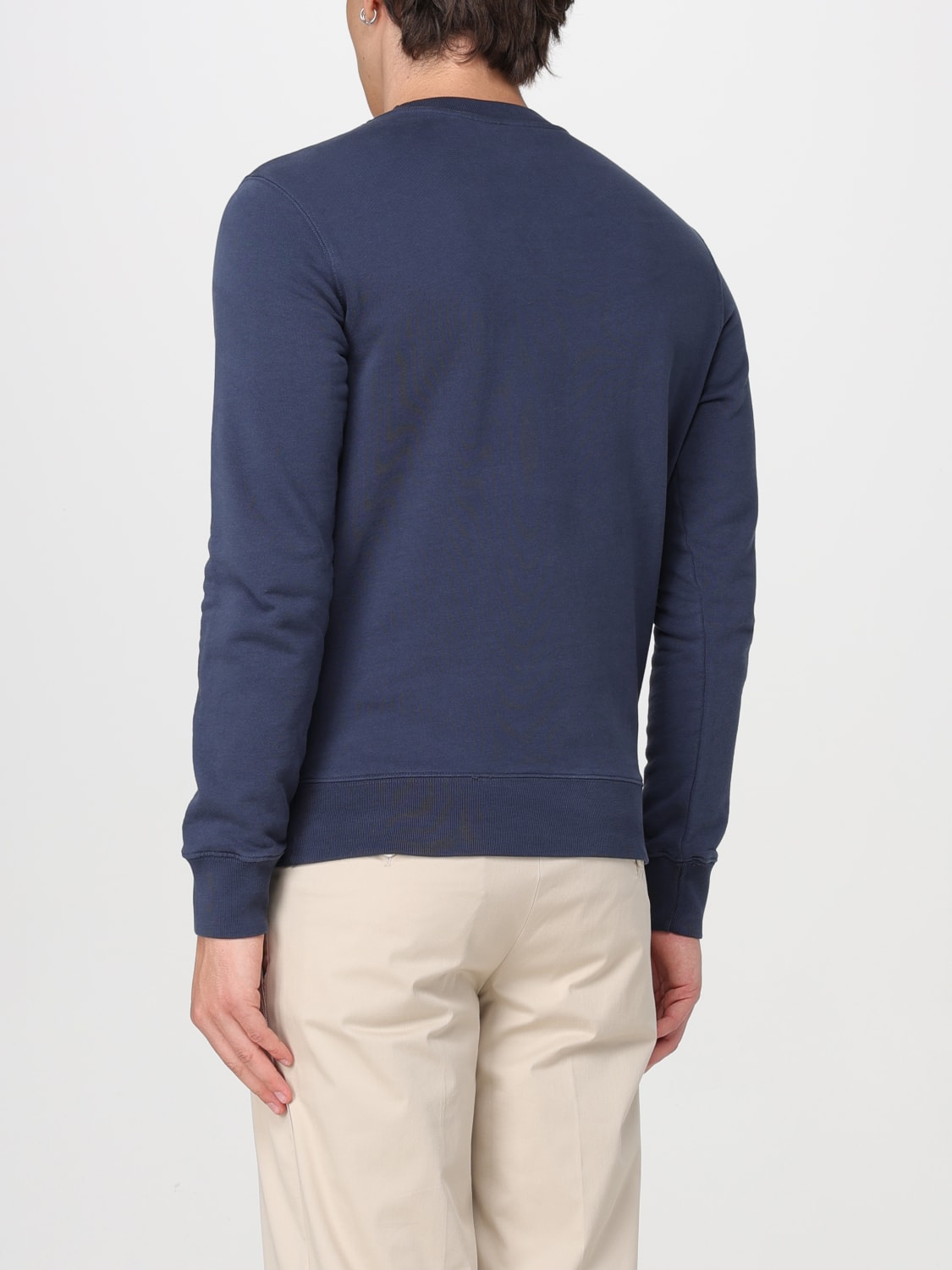 MAISON KITSUNÉ SWEATSHIRT: Sweatshirt herren Maison KitsunÉ, Blau - Img 2