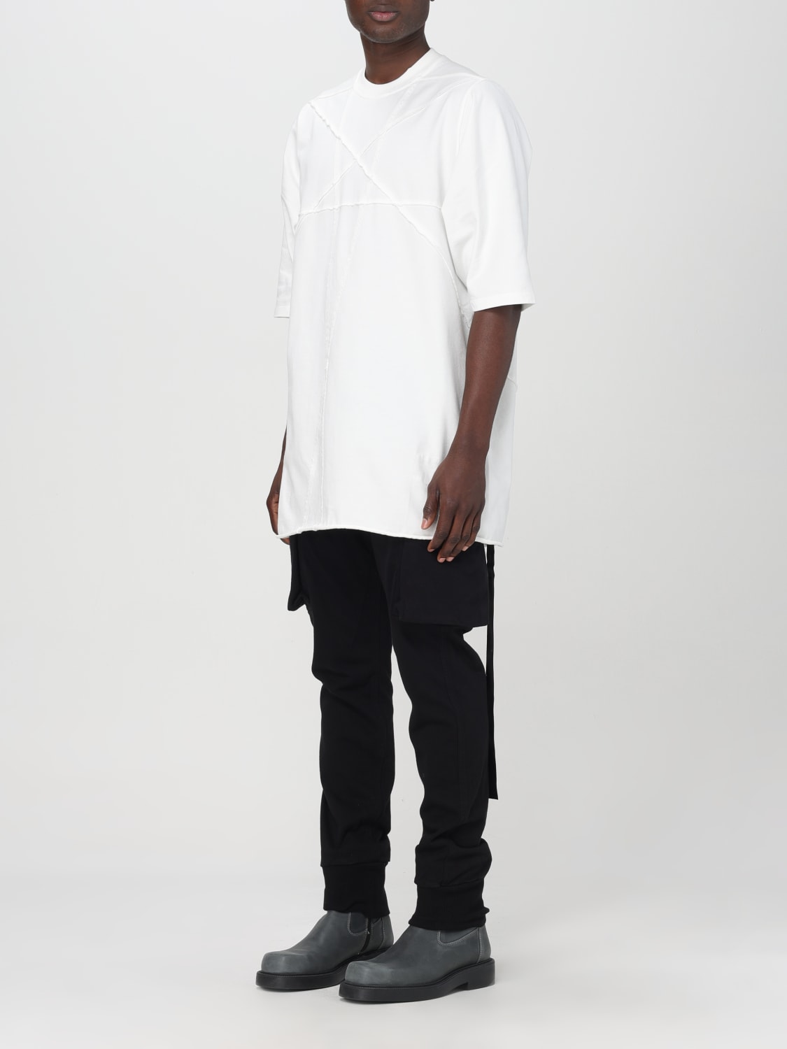 RICK OWENS DRKSHDW T-SHIRT: T-shirt men Drkshdw, Milk - Img 4