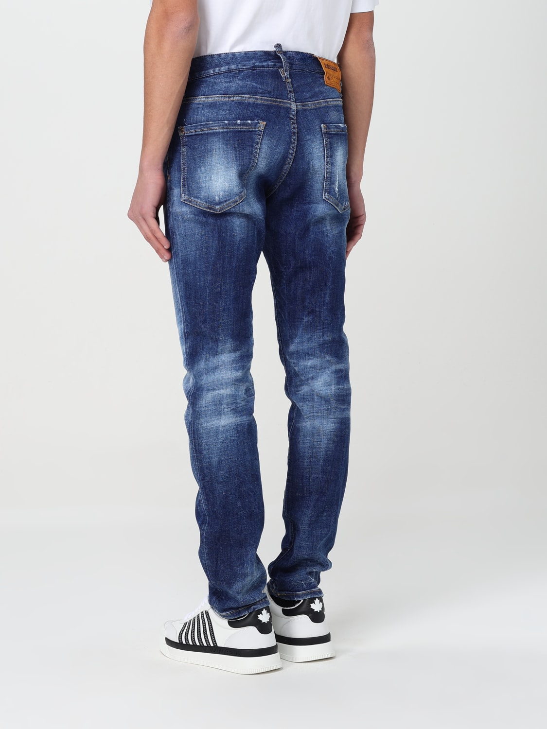 DSQUARED2 JEANS: Jeans homme Dsquared2, Bleu - Img 3