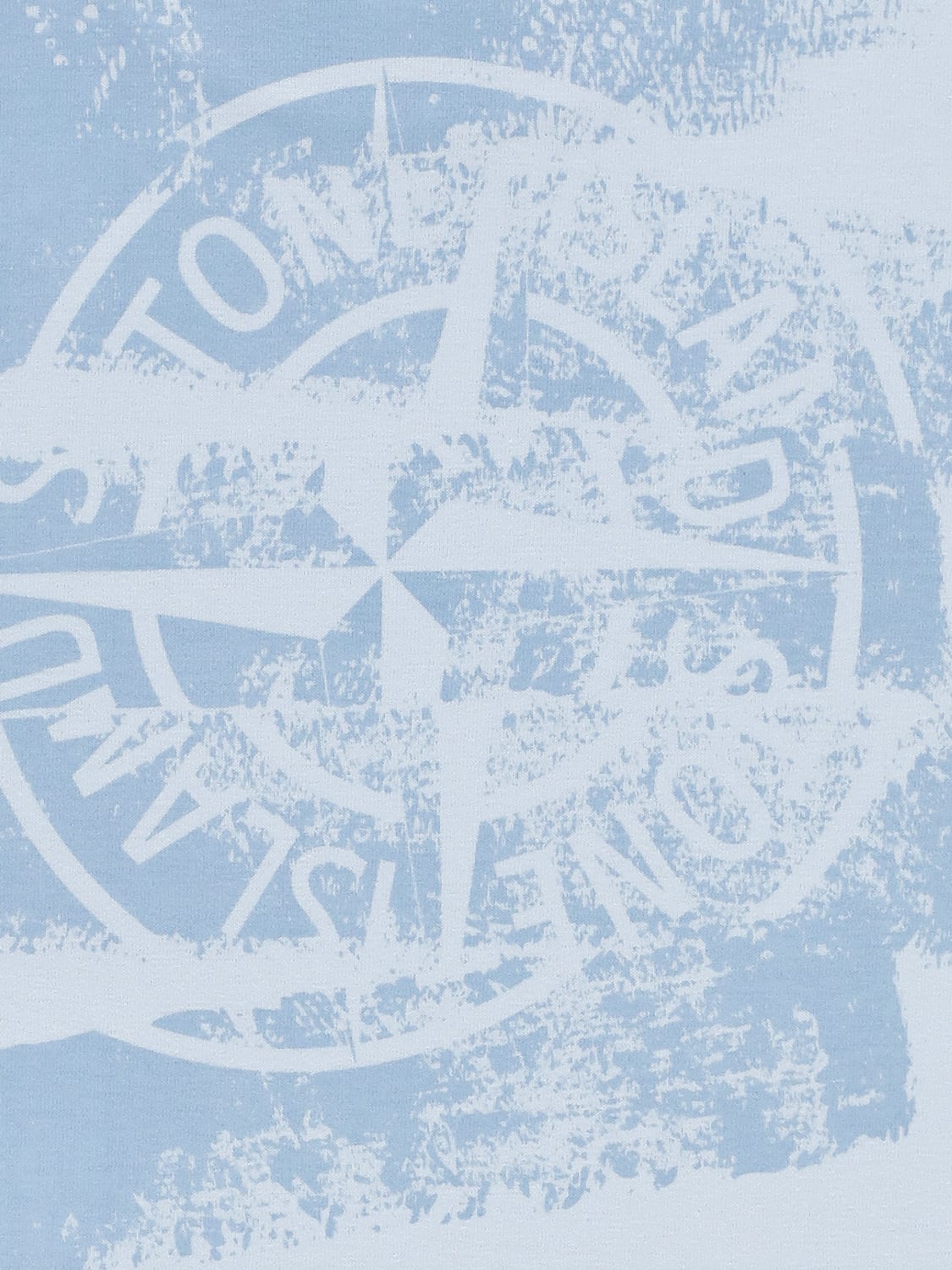 STONE ISLAND JUNIOR T-SHIRT: T-shirt kids Stone Island Junior, Sky Blue - Img 3