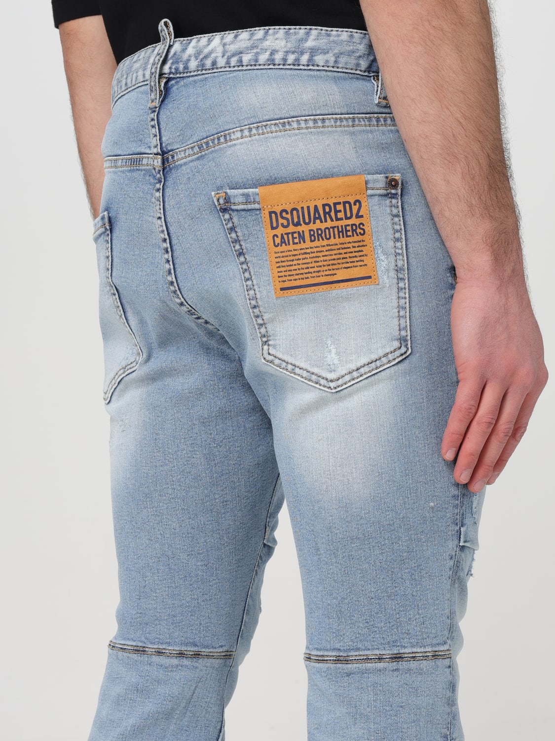 DSQUARED2 JEANS: Jeans uomo Dsquared2, Blue - Img 3