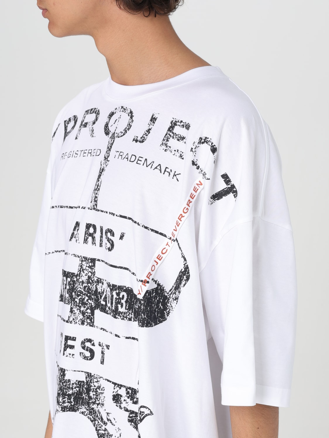 【純正】y/project Tシャツ S Tシャツ/カットソー(半袖/袖なし)