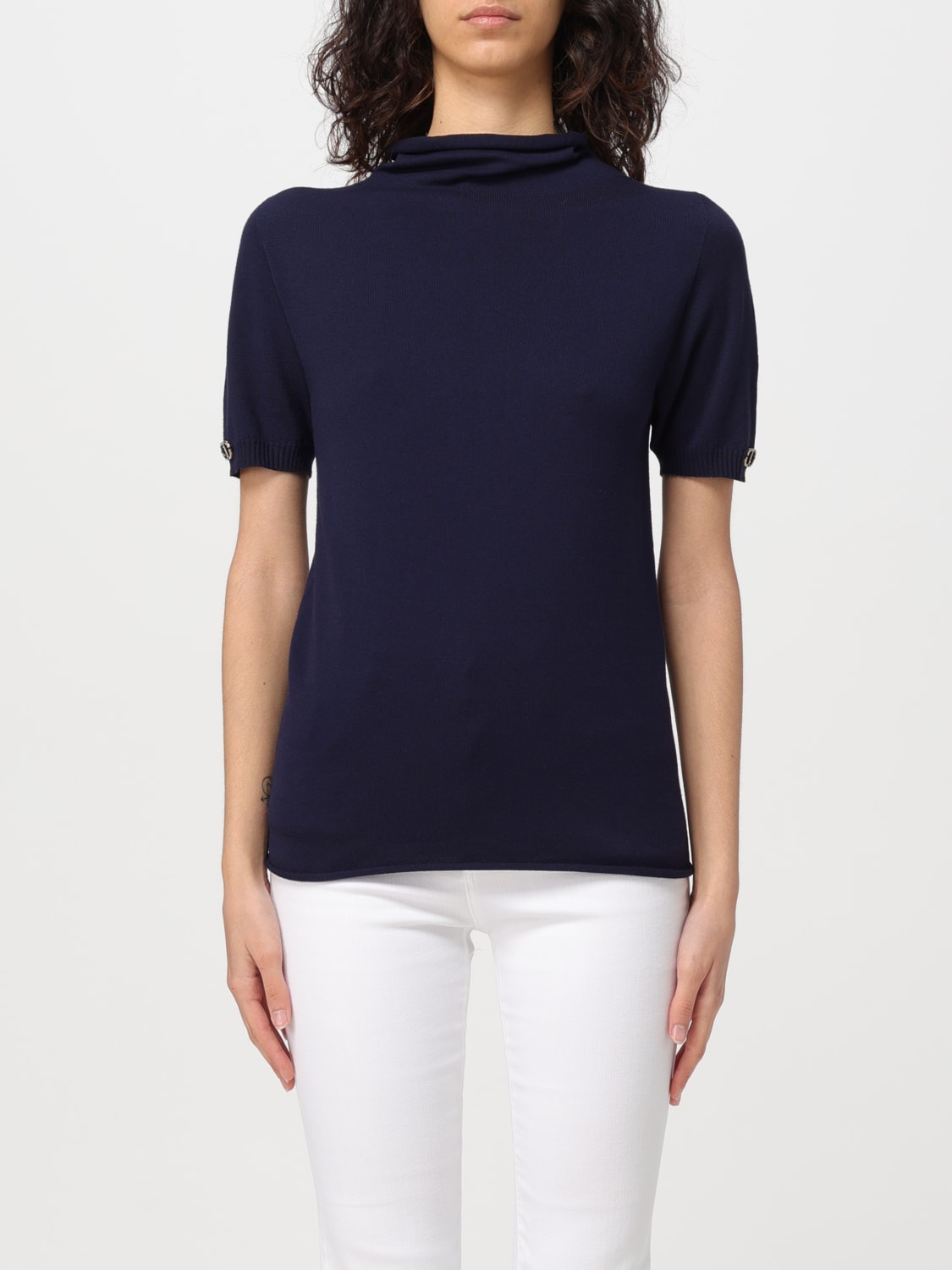 TWINSET TOP: Top damen Twinset, Blau - Img 1