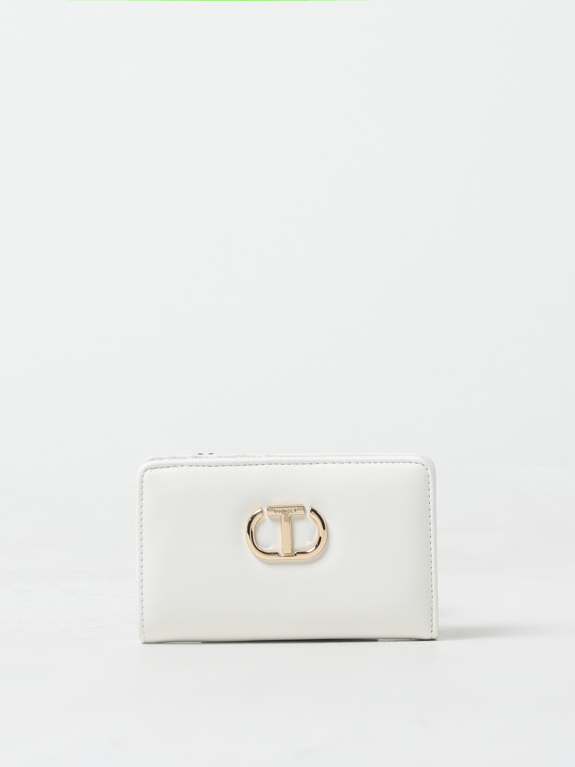 TWINSET WALLET: Wallet woman Twinset, White - Img 1