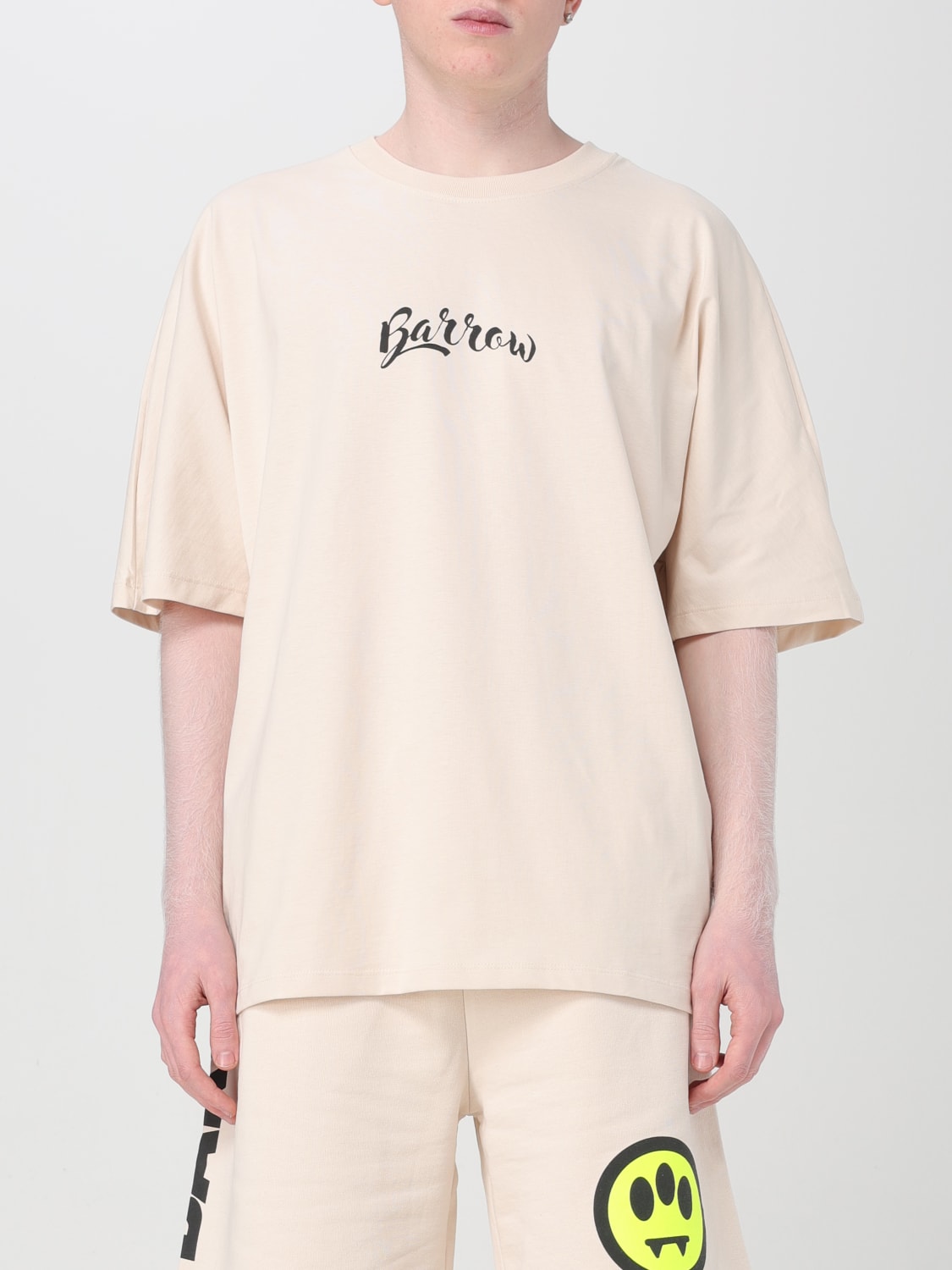 BARROW: T-shirt men - Beige | Barrow t-shirt S4BWUATH145