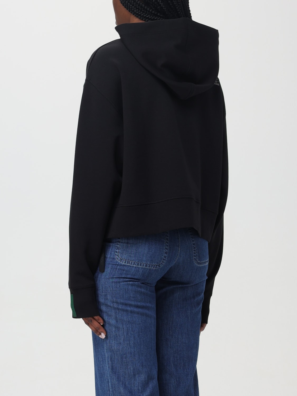 LACOSTE 스웨트셔츠: 스웨터 여성 Lacoste, 블랙 - Img 2