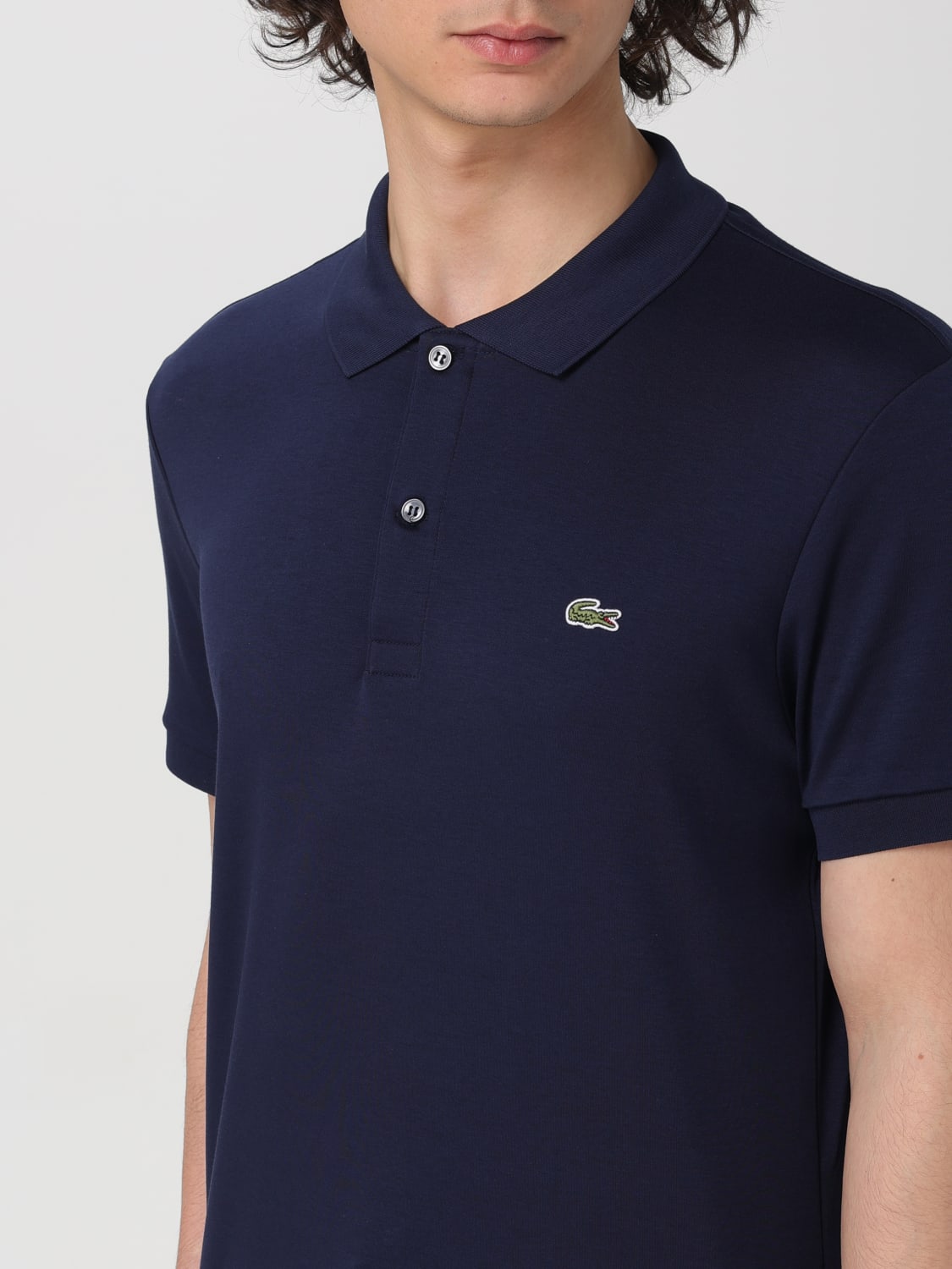 LACOSTE ネイビー ポロシャツ サイズ2 LACOSTE ネイビー ポロシャツ サイズ2 - メルカリ
