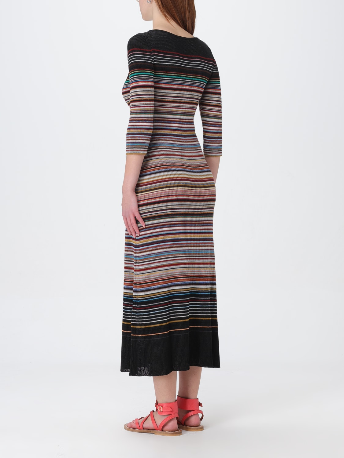 PAUL SMITH ABITO: Abito Paul Smith in maglia stretch , Fantasia - Img 2