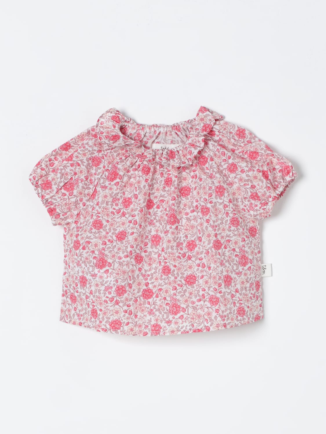 TEDDY & MINOU T-SHIRT: Teddy & Minou girls' t-shirt, Red - Img 1