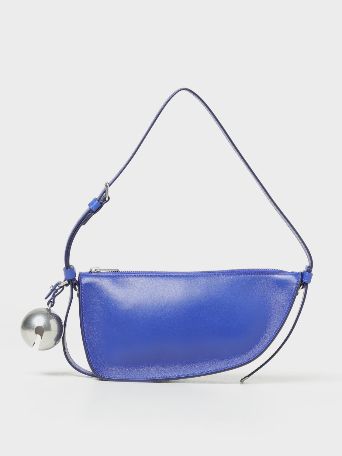 BURBERRY SHOULDER BAG: Shoulder bag woman Burberry, Blue - Img 1