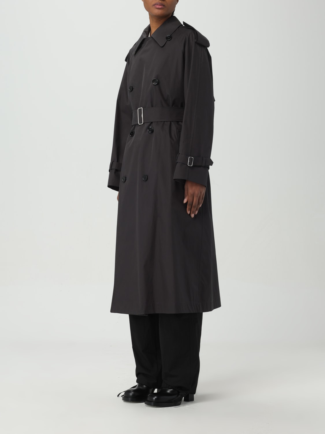 BURBERRY：トレンチコート レディース - ブラック | GIGLIO.COM