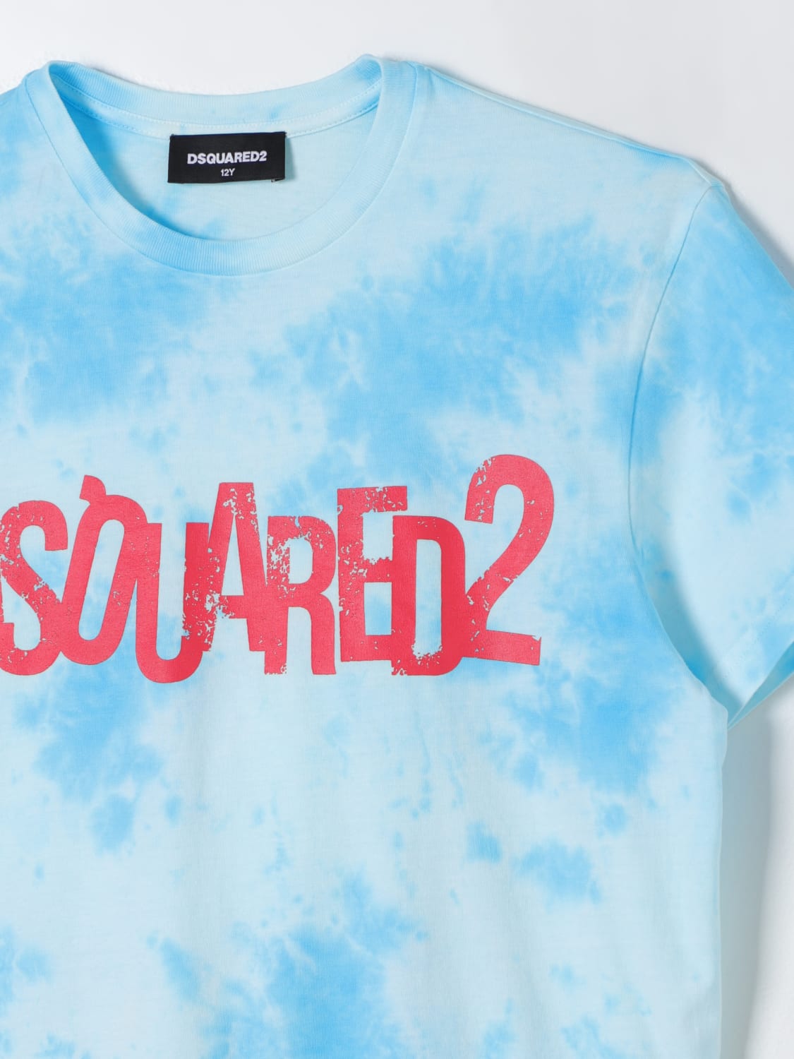 DSQUARED2 T-SHIRT: T-shirt kids Dsquared2 Junior, Blue - Img 3