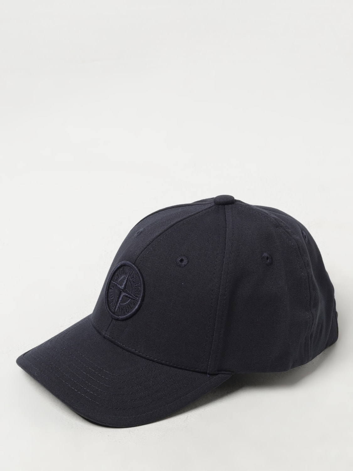 STONE ISLAND JUNIOR Hat kids Blue Stone Island Junior hat 91265 online at GIGLIO.COM