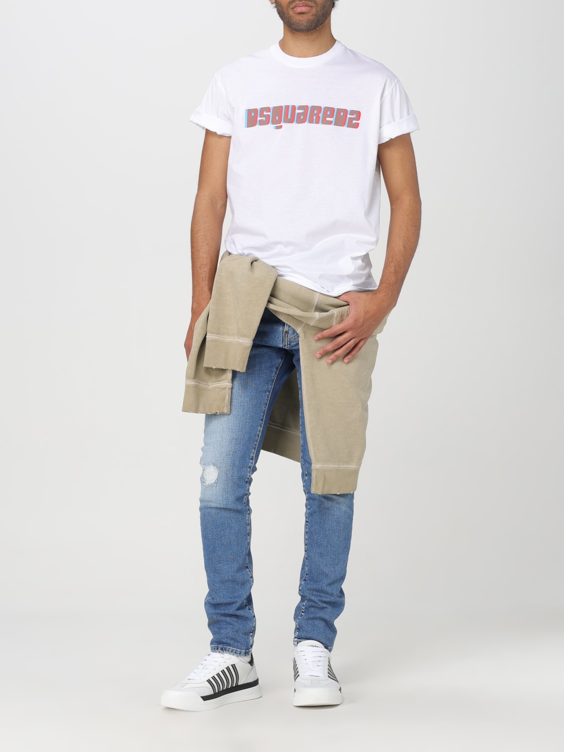 DSQUARED2: Jeans men - Navy | Dsquared2 jeans