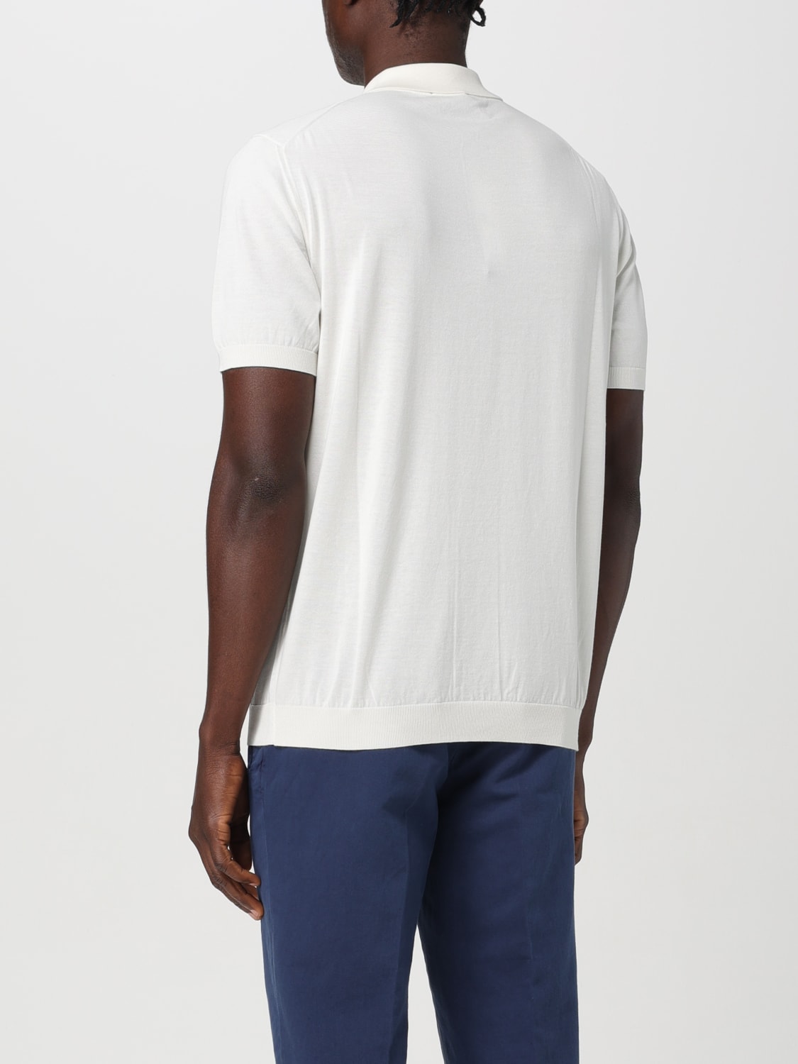 DRUMOHR POLO SHIRT: Polo shirt men Drumohr, White - Img 2