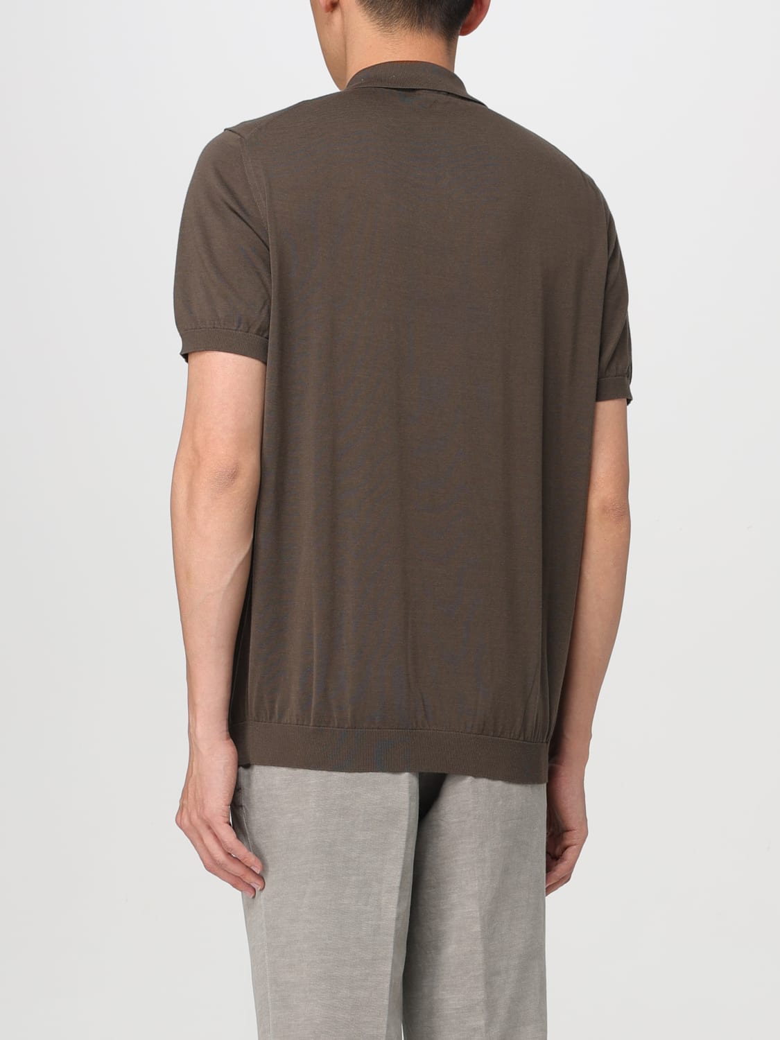 DRUMOHR POLO SHIRT: Polo shirt men Drumohr, Grey - Img 2