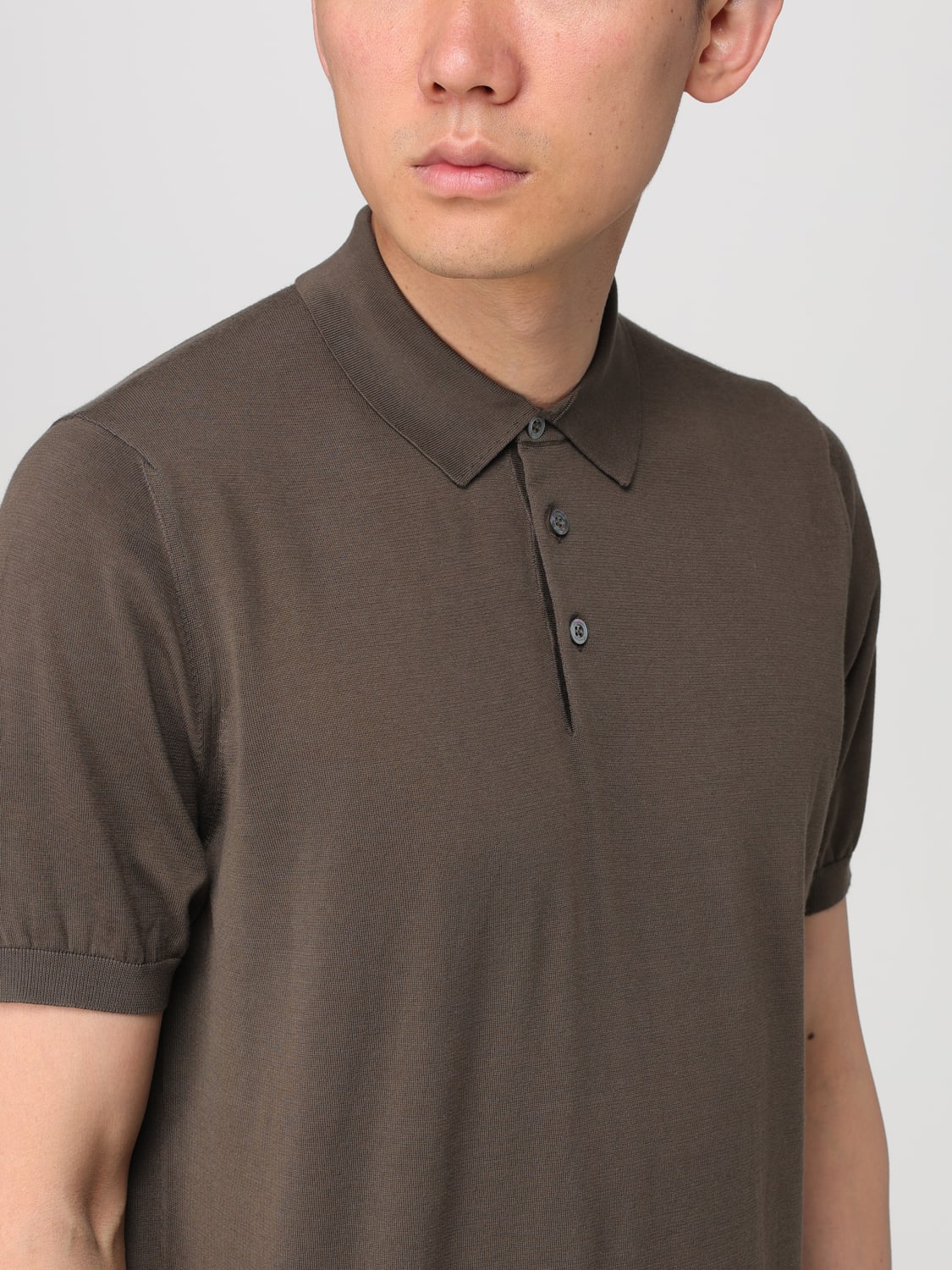 DRUMOHR POLO SHIRT: Polo shirt men Drumohr, Grey - Img 3