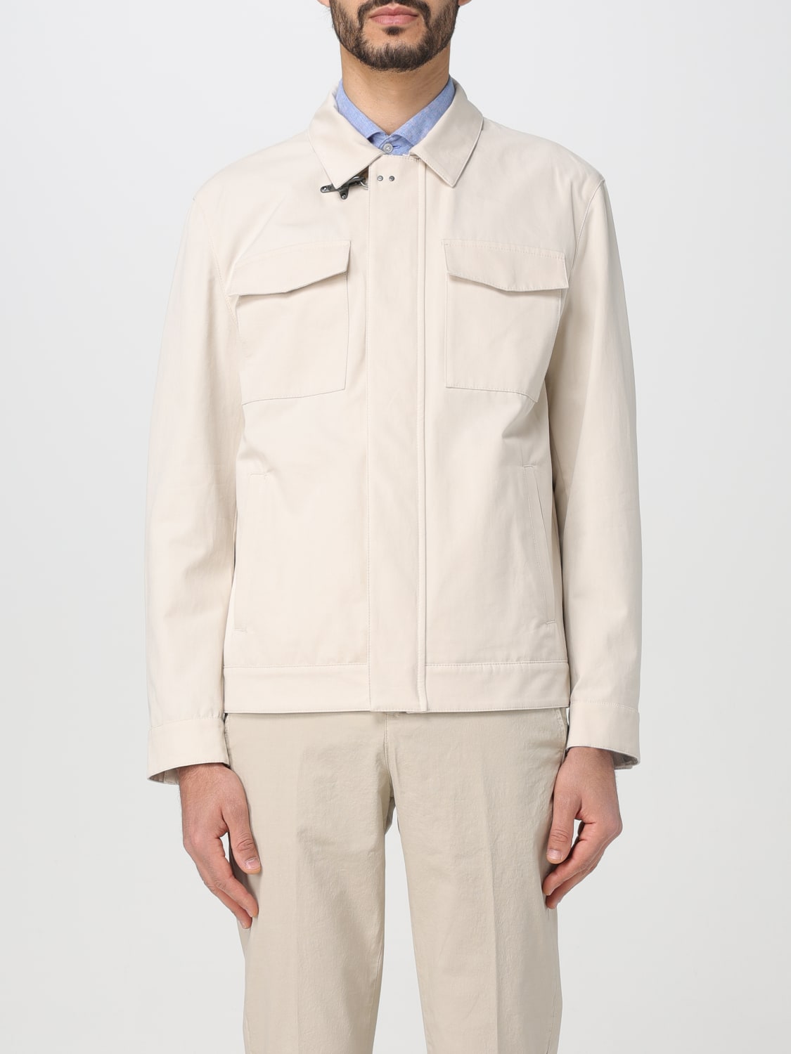 FAY JACKET: Jacket men Fay, White - Img 1