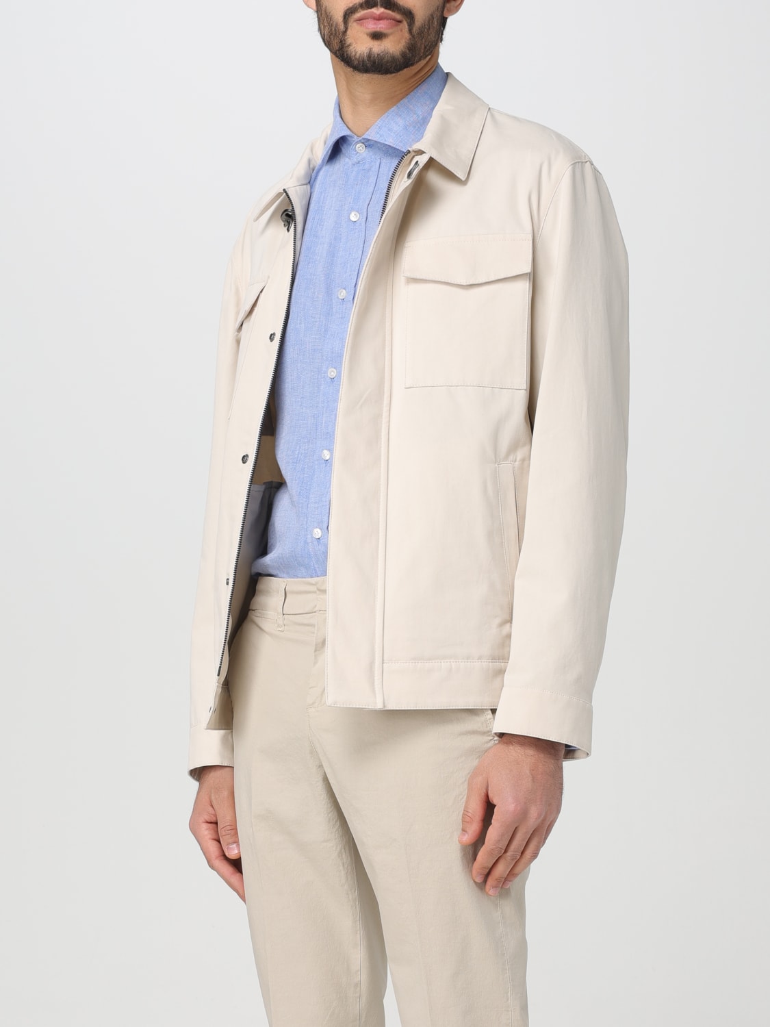 FAY JACKET: Jacket men Fay, White - Img 3