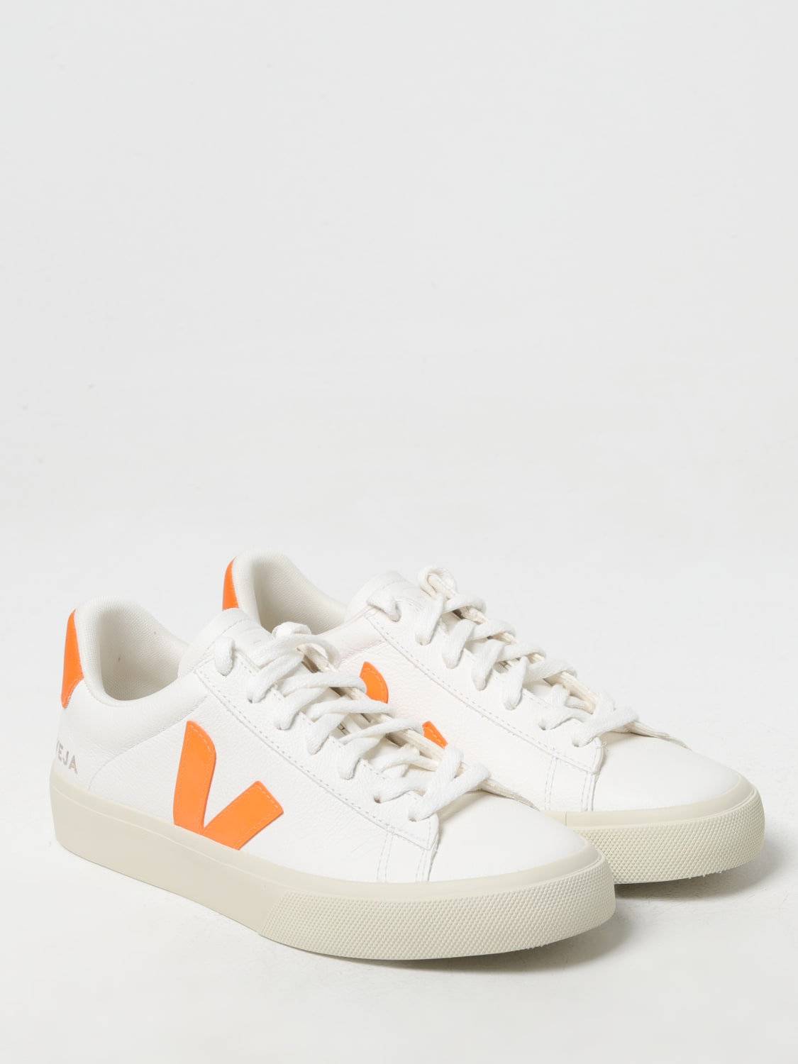 VEJA BASKETS: Baskets femme Veja, Orange - Img 2