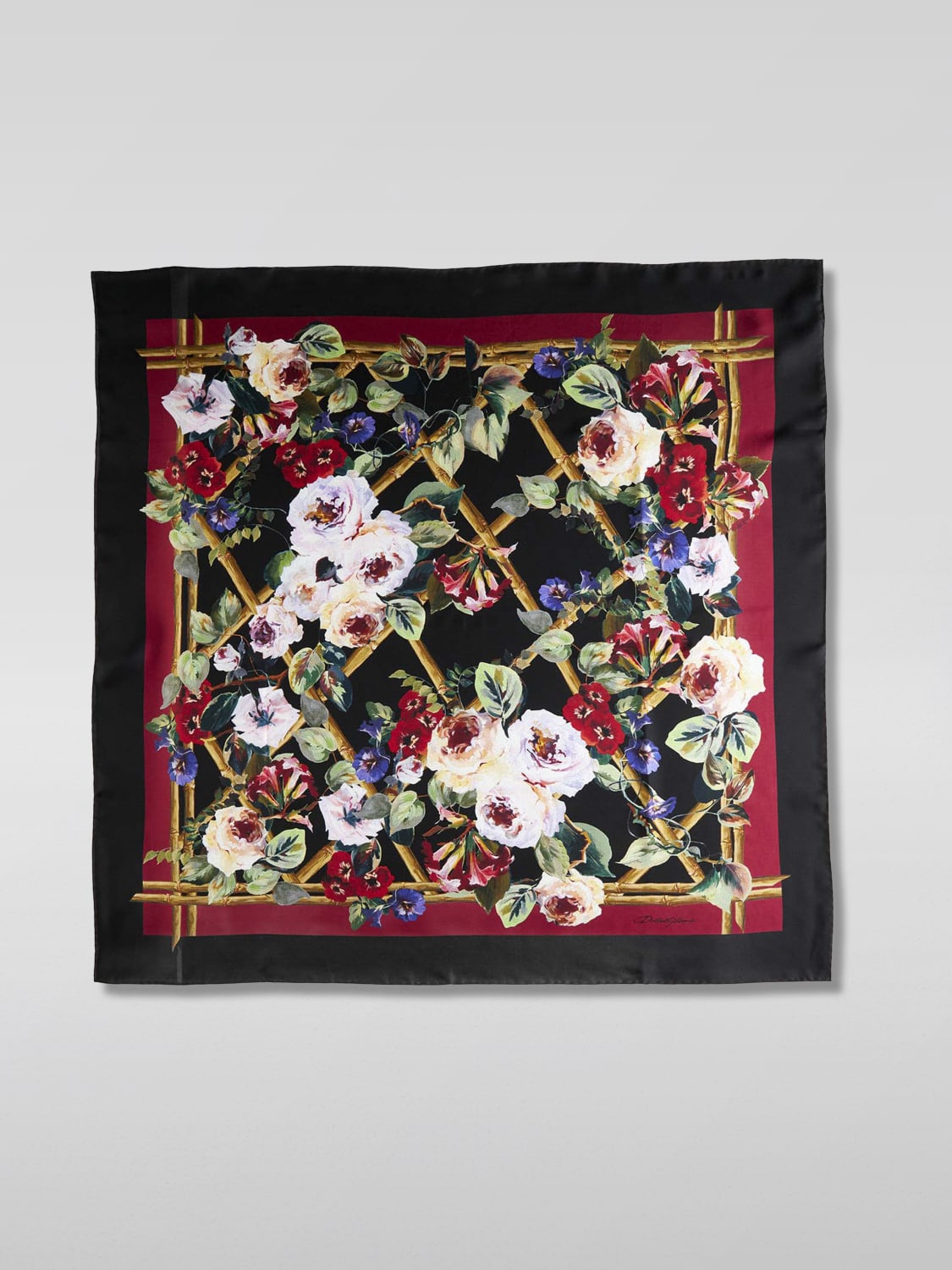 DOLCE & GABBANA NECK SCARF: Neck scarf woman Dolce & Gabbana, Multicolor - Img 2