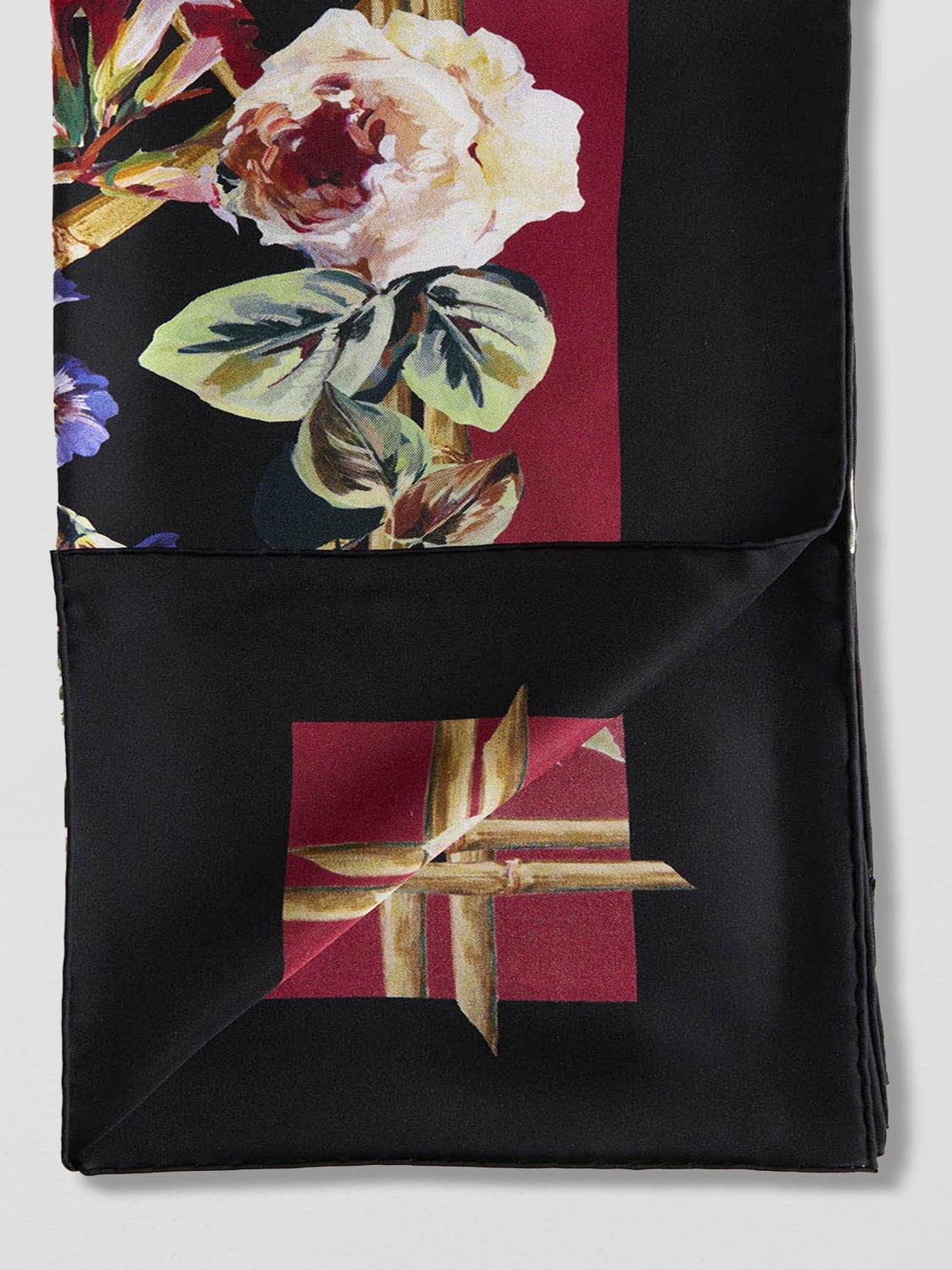 DOLCE & GABBANA NECK SCARF: Neck scarf woman Dolce & Gabbana, Multicolor - Img 3