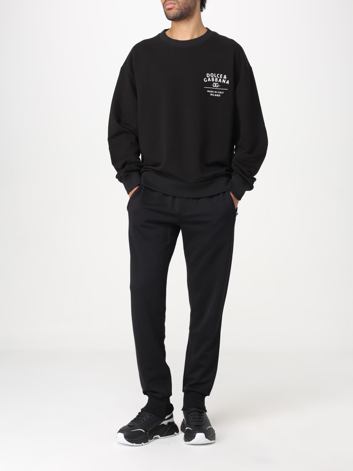 DOLCE & GABBANA PANTS: Pants men Dolce & Gabbana, Black - Img 2