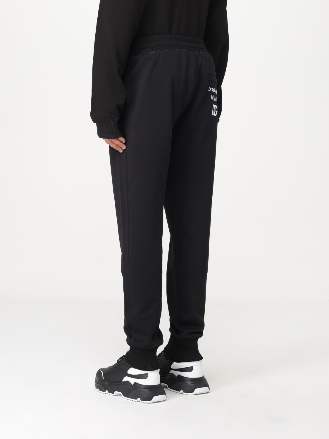 DOLCE & GABBANA PANTS: Pants men Dolce & Gabbana, Black - Img 3