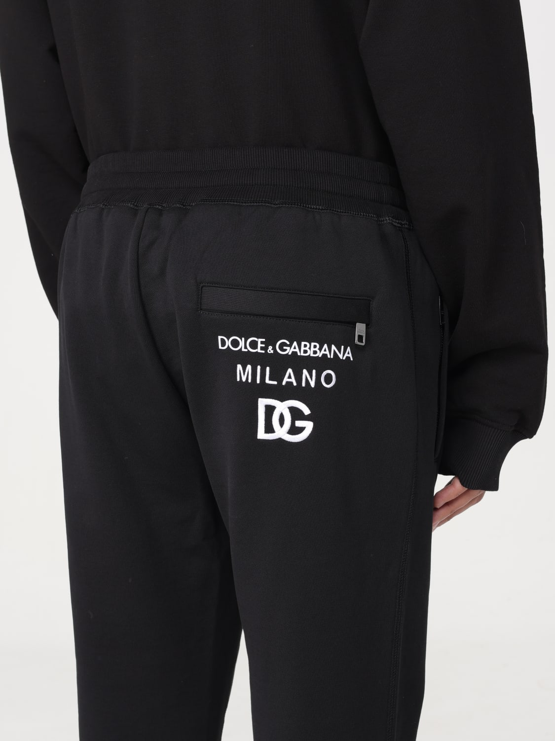 DOLCE & GABBANA PANTS: Pants men Dolce & Gabbana, Black - Img 5